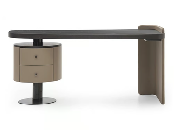 OVERSEAS - Wood veneer writing desk by formitalia luxury group - view 2